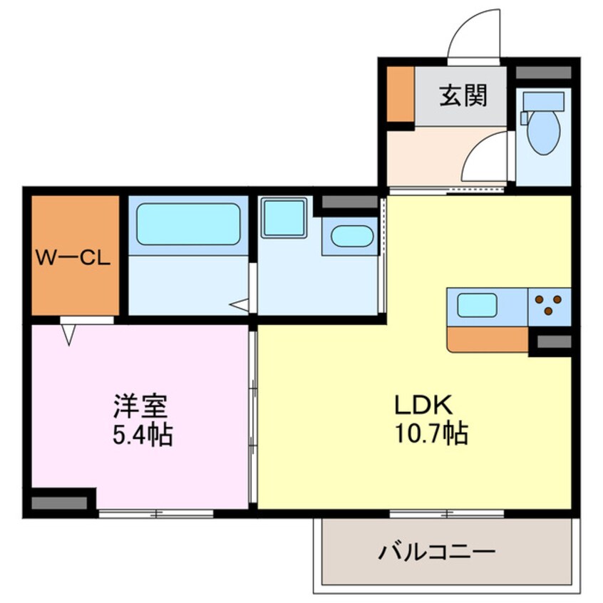 間取図 ウィスティリア