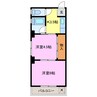 吉田コーポ 2Kの間取り