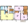 清須市上条戸建 3LDKの間取り