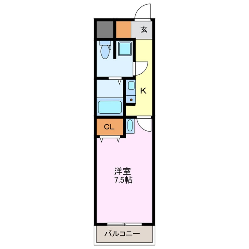 間取図 Ｔ’ｓＤｒｅａｍ西枇杷島　
