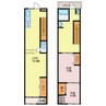 マキシマム九之坪 2LDKの間取り