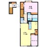 Ｆ　１ 1LDKの間取り