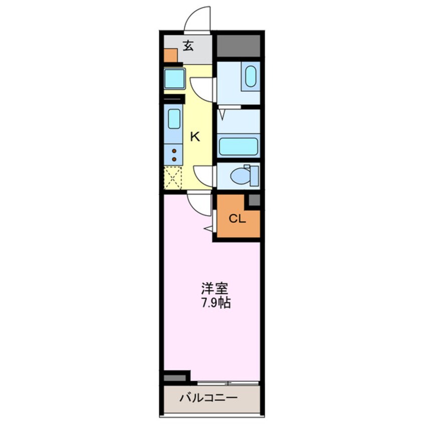 間取図 アイリスフジ