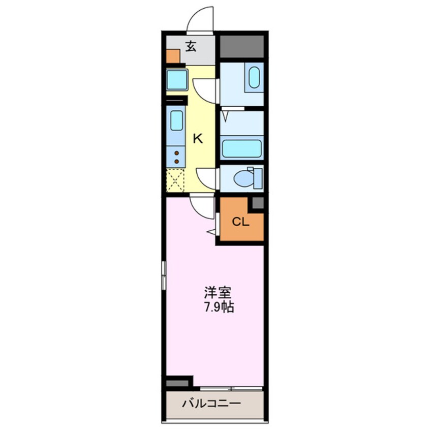 間取図 アイリスフジ