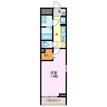 間取図 アイリスフジ