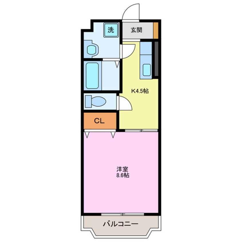 間取図 ソレアード