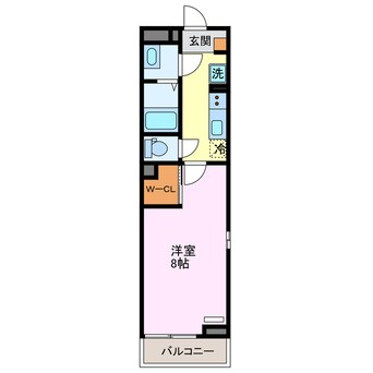 間取図 クレールヴェールメゾンⅡ