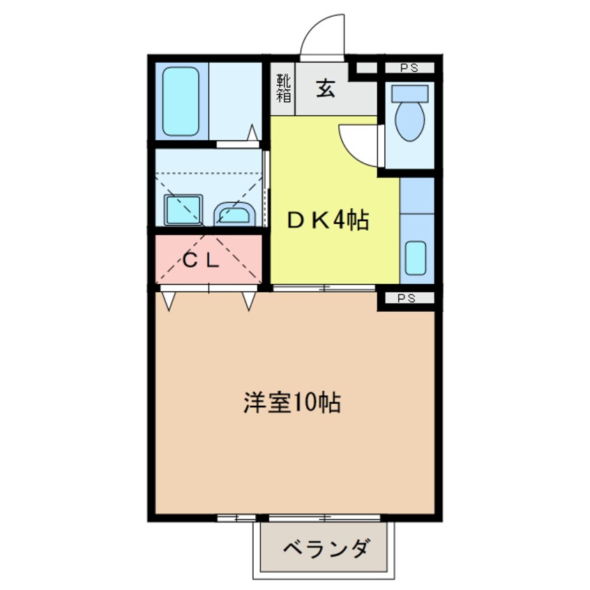 間取図 Ｔ’ｓ ＨＩＬＬＳ　Ａ棟