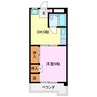 ワンズマンション 1DKの間取り