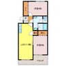 ホワイトピア江島台 2LDKの間取り