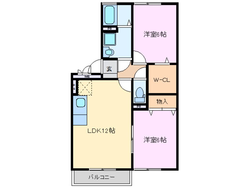 間取図 ソフィア・パーク Ａ棟