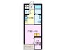 Loft plus 1Kの間取り
