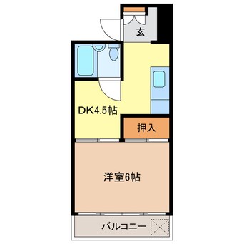 間取図 サカエハイツ