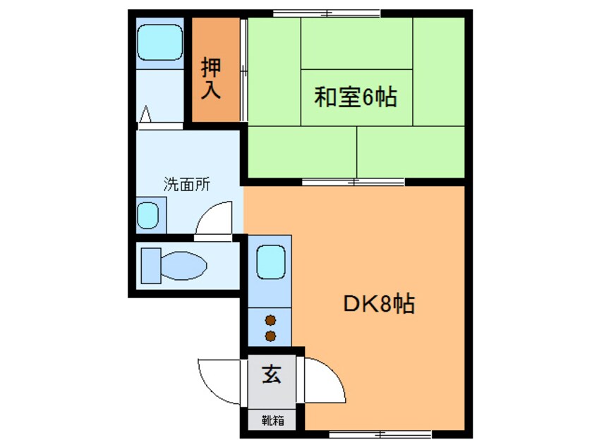 間取図 コーポグローバル