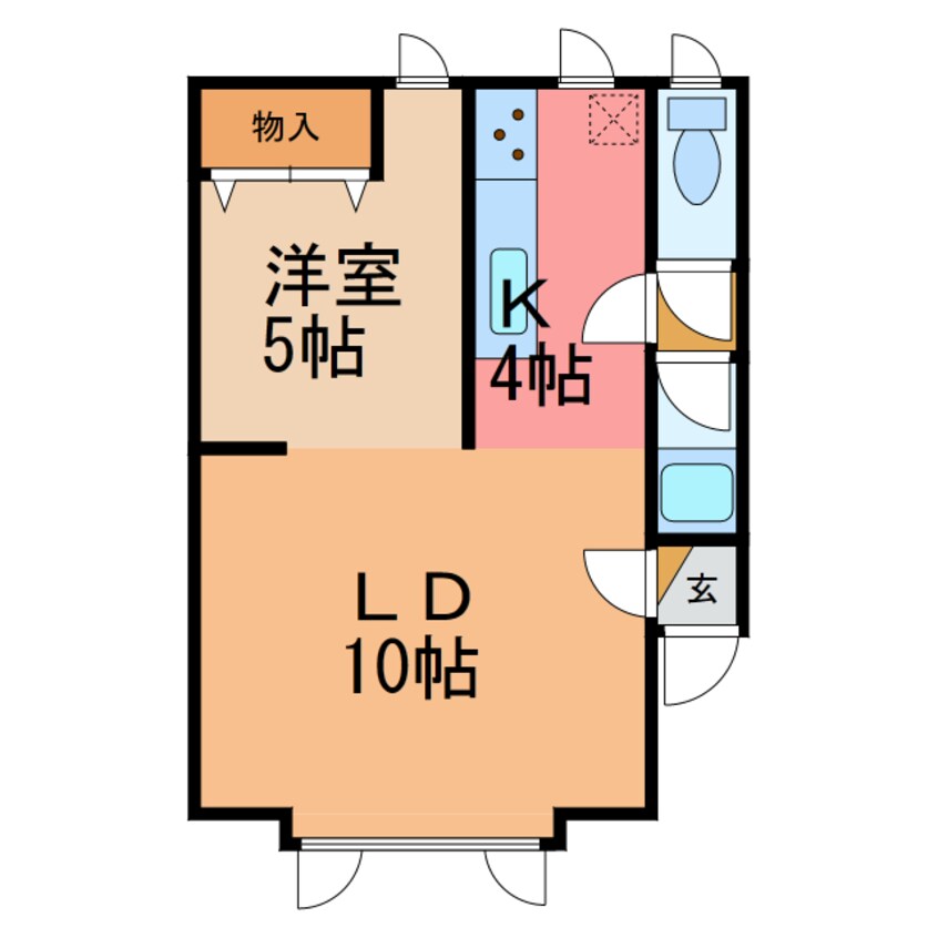 間取図 キャンベラ館