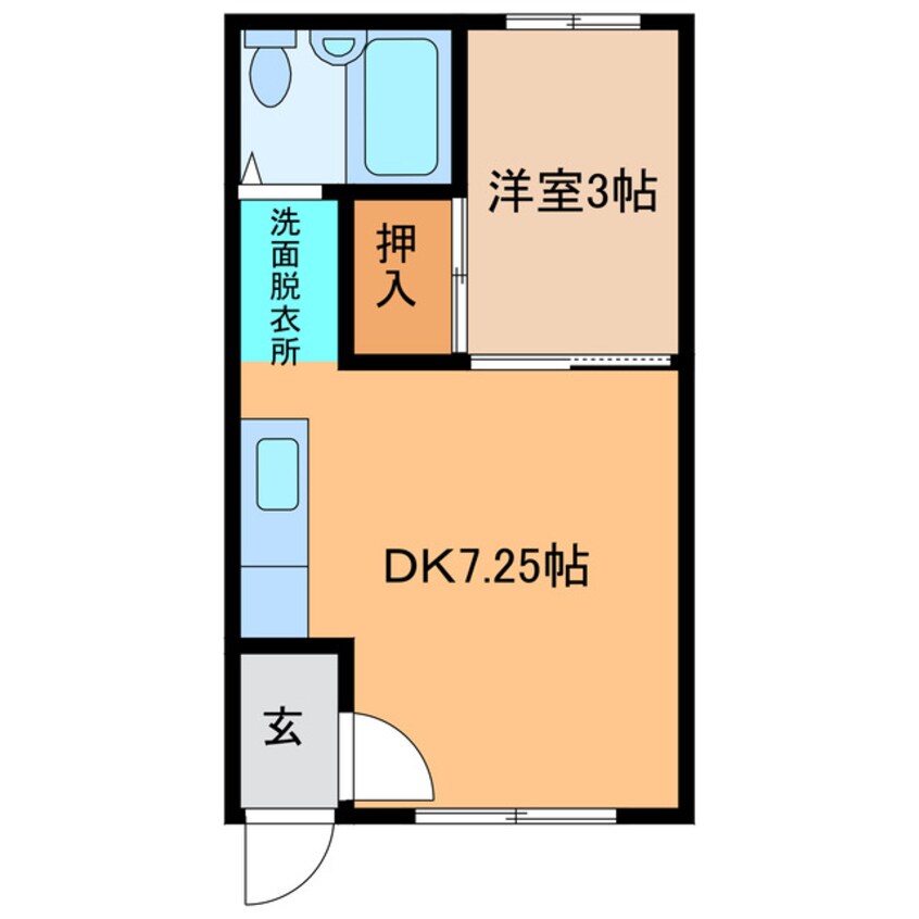 間取図 ニコニコハイツ