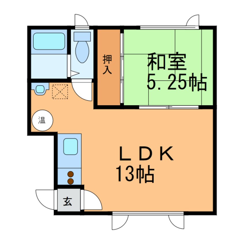 間取図 ノースハイムＡ