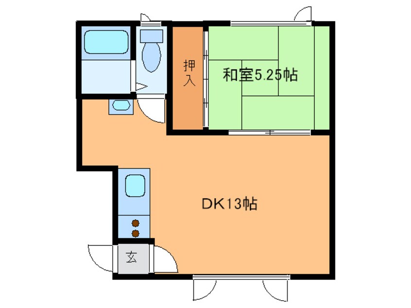 間取図 ノースハイムＡ