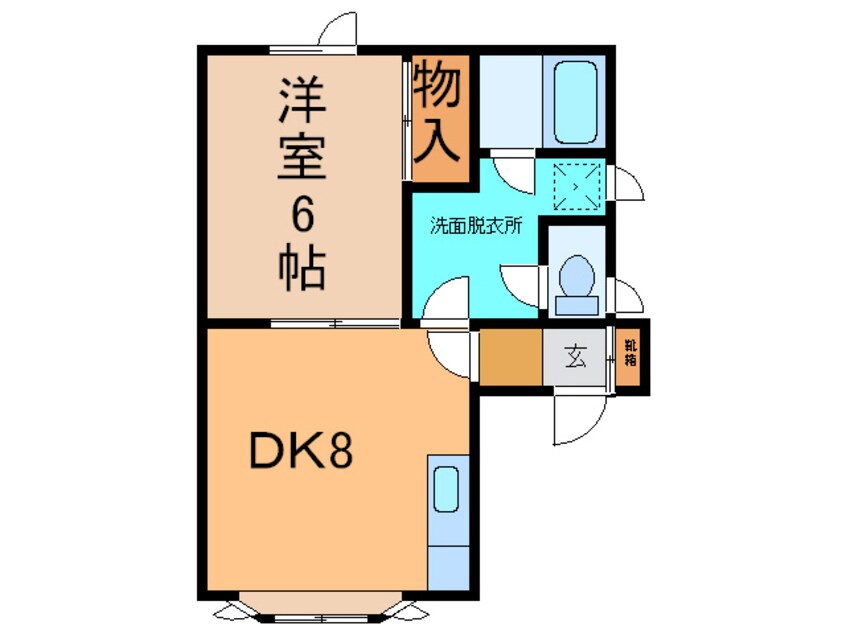 間取図 ハイツＵＭⅡ