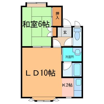 間取図 ハイツカッセル