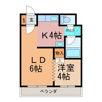 間取図 ラ・ポレール