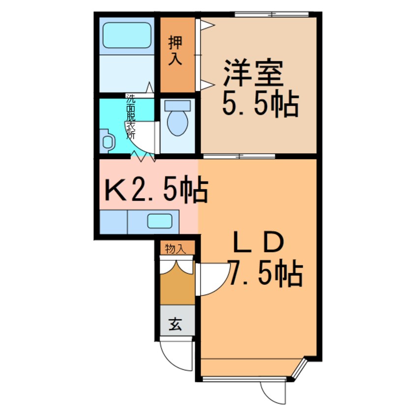 間取図 ＭＡＸＳ２４