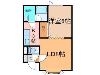 間取図 ピアヒルズⅡ