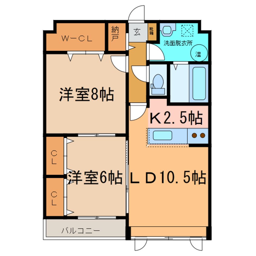 間取図 ライトワン２４