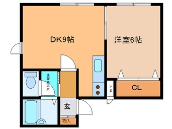 間取図 リバティカツヒラ