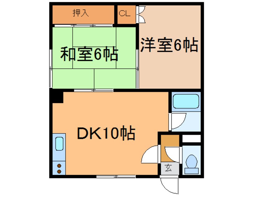 間取図 クレエルハウス