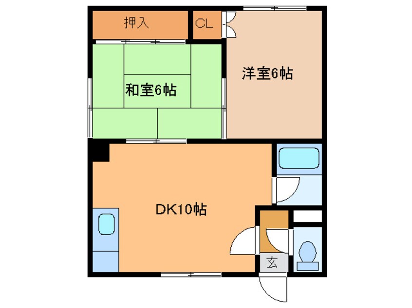 間取図 クレエルハウス