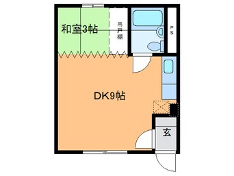 間取図 ｺｰﾎﾟほうめい