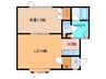 エスポート 1LDKの間取り