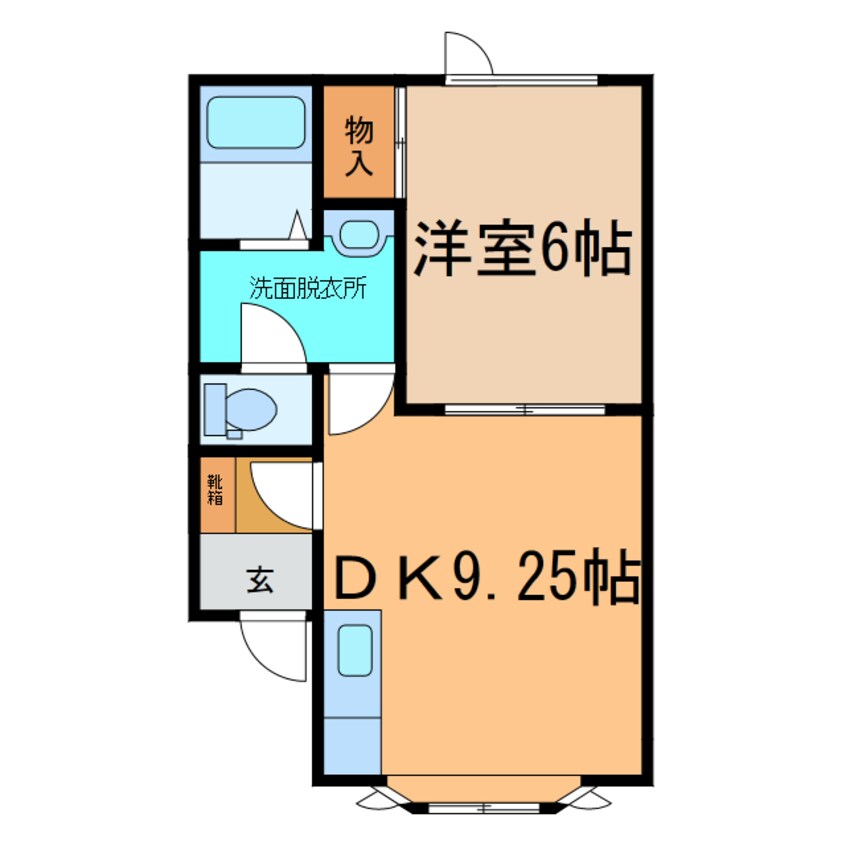 間取図 サンプレジオ