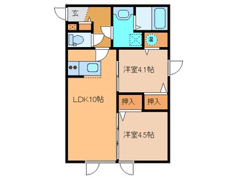 間取図 ラペル241B