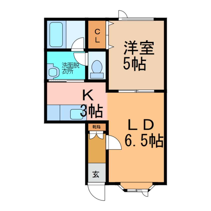 間取図 ｺｰﾎﾟMAY