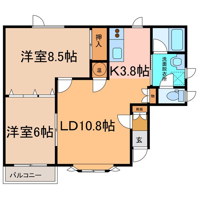 間取り図 サンセミヨン