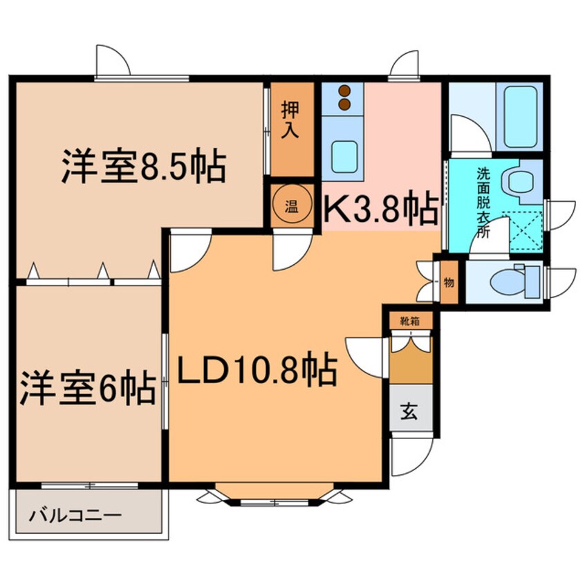 間取図 サンセミヨン