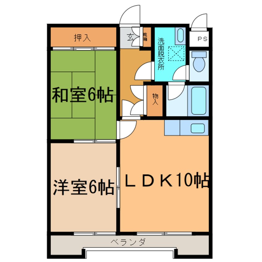 間取図 171ﾏﾝｼｮﾝA