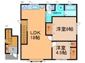 ユトリロ１９条借家の間取図