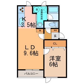 間取図 ＡＬＰＨＡⅡ