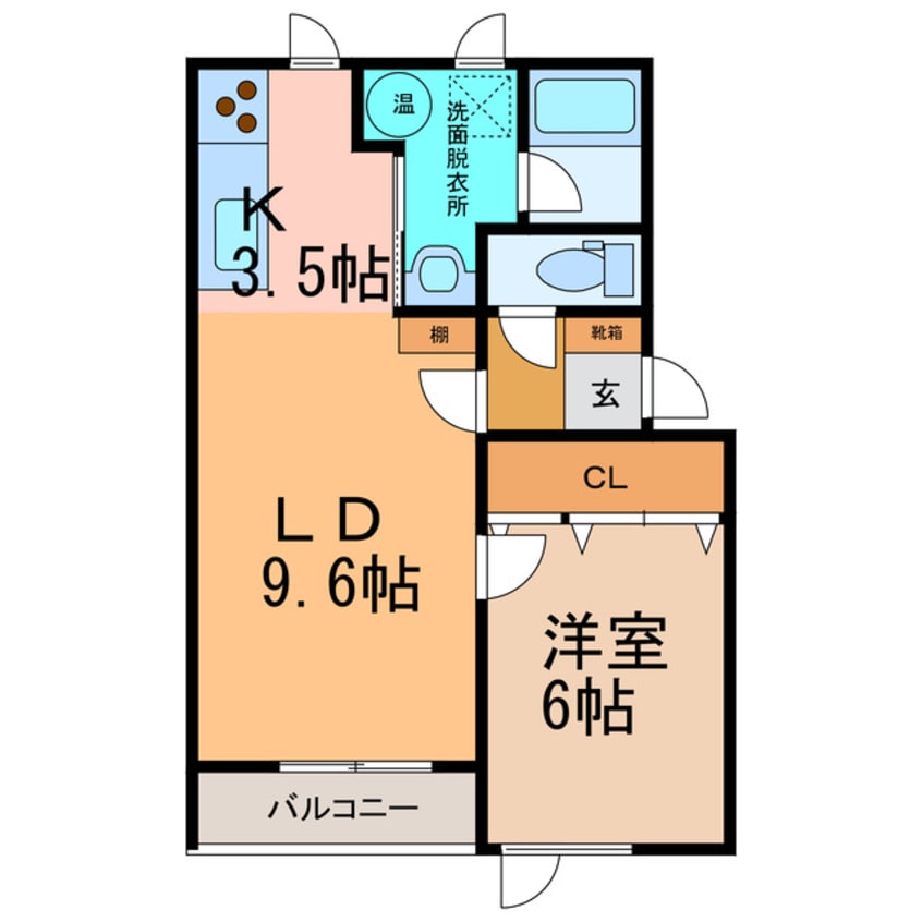 間取図 ＡＬＰＨＡⅡ