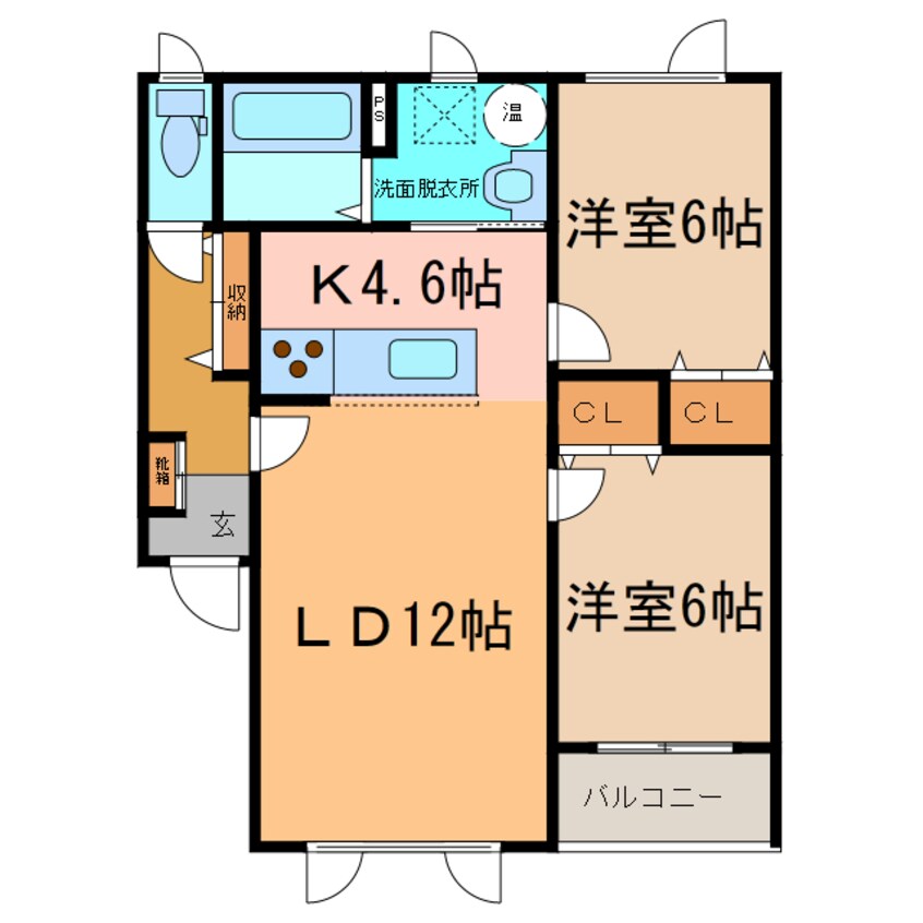間取図 ＡＬＰＨＡⅠ