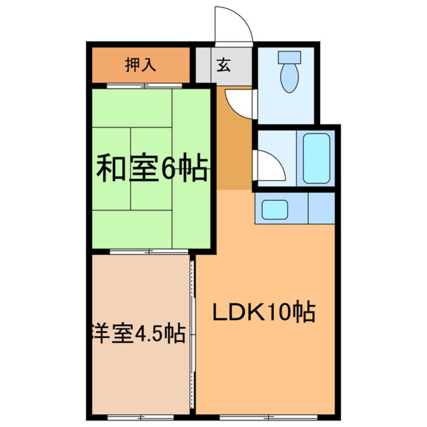 間取図 第一ロイヤルハイツ