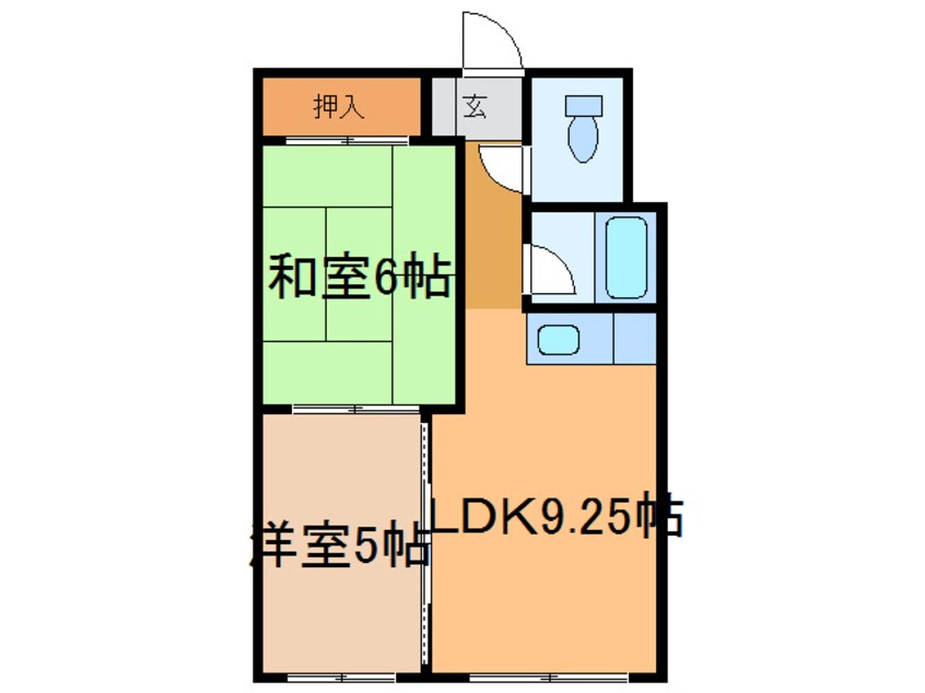 間取図 第一ロイヤルハイツ