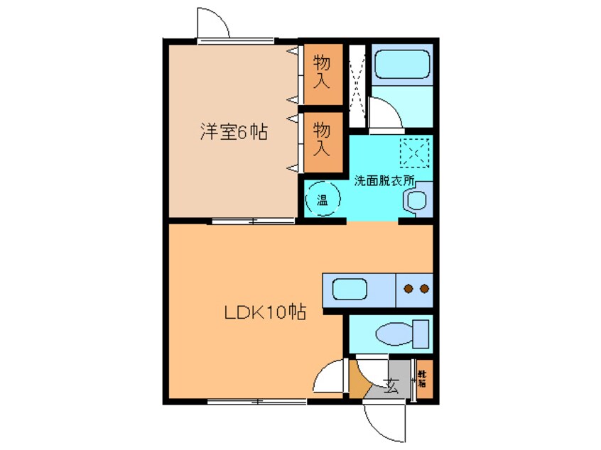 間取図 カトレア