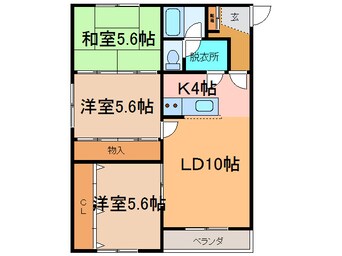 間取図 ヴェルデュール柏林台