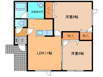 間取図 光ﾊｲﾂ