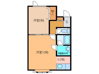 間取図 カスティジョ1.2