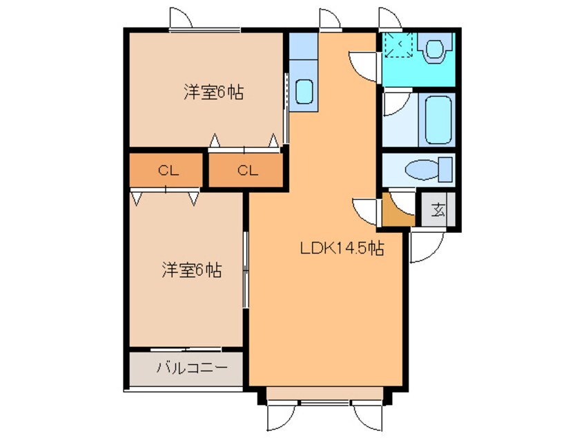 間取図 リヴィエール